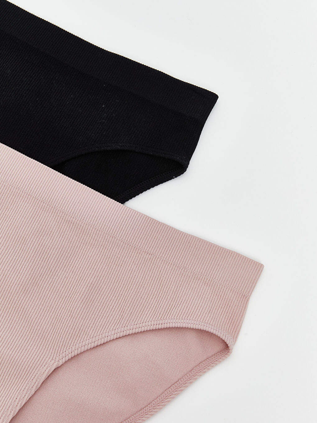 Siyah Düz Bikini Külot 2'li-2