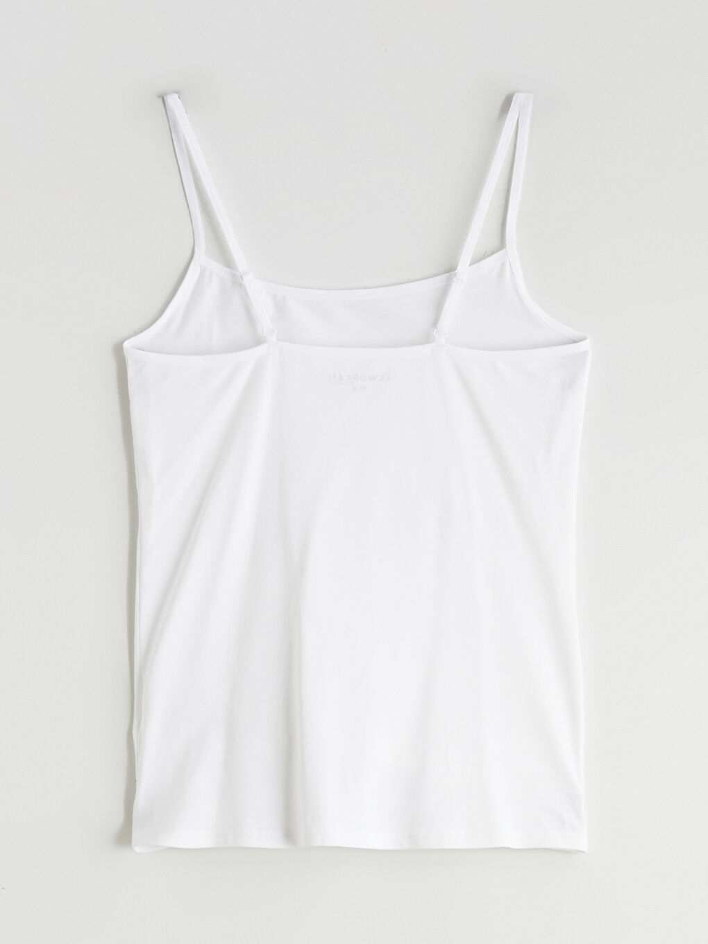 Beyaz U Yaka Askılı Kadın Atlet-5