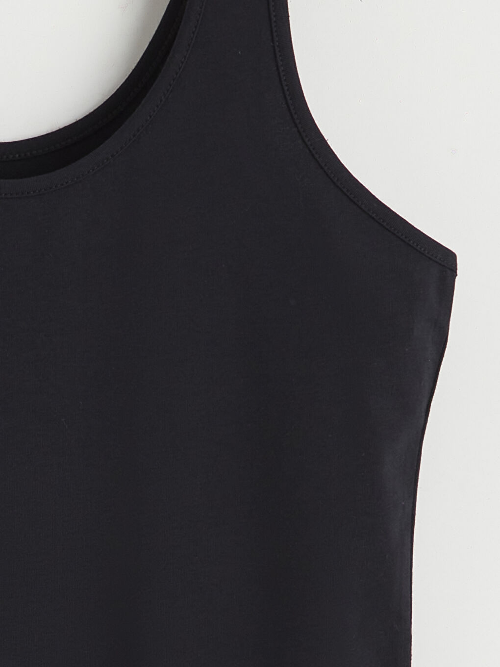 Siyah U Yaka Kadın Atlet-5