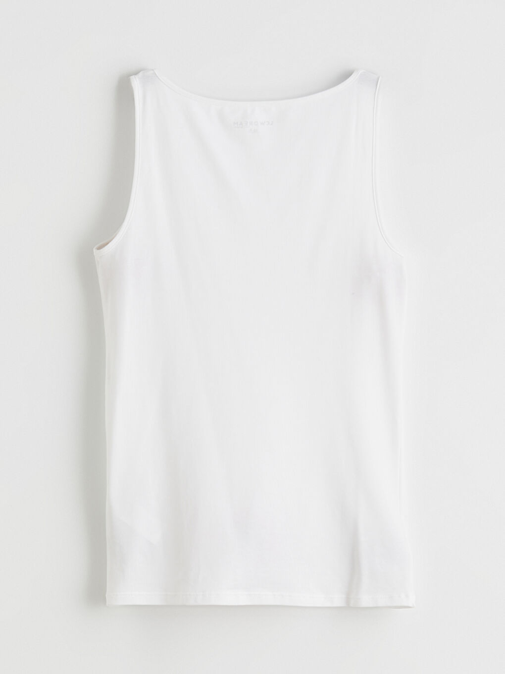 Beyaz U Yaka Kadın Atlet-5