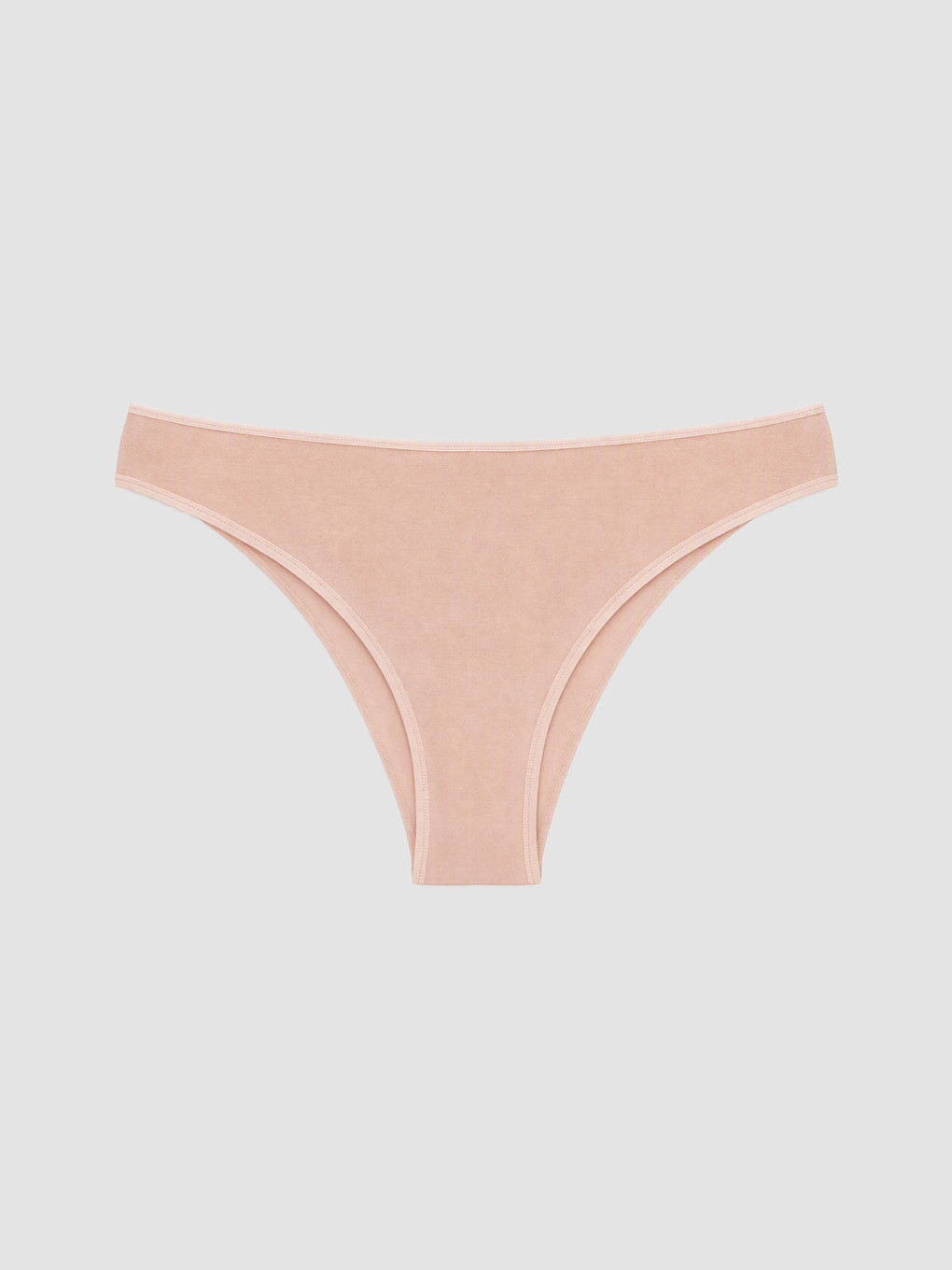 Pembe Düz Brazilian Külot