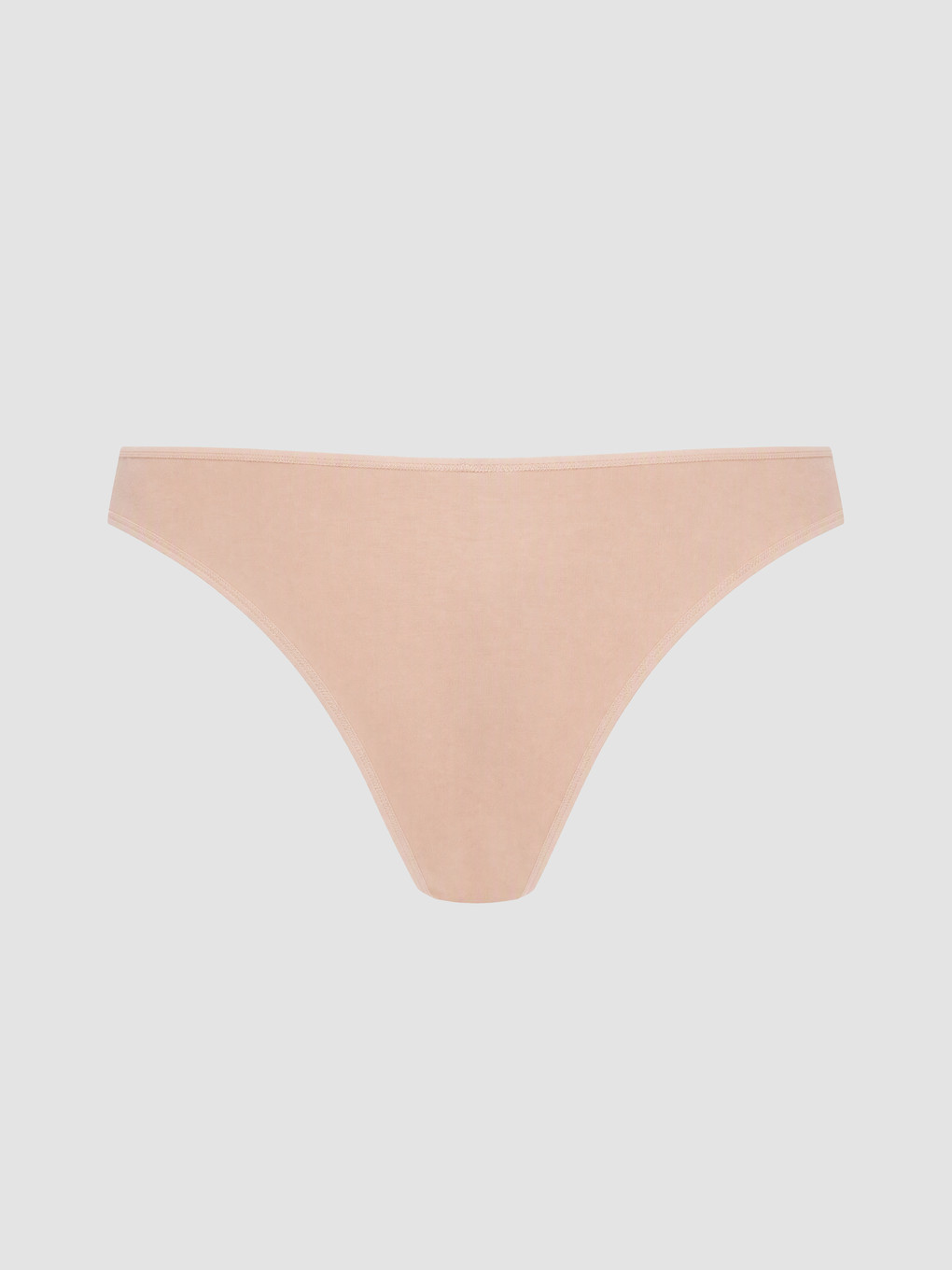 Pembe Düz Brazilian Külot-1