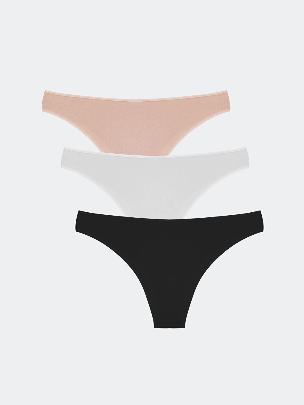 Jednostavne brazilske gaćice - pakovanje od 3 komada-1