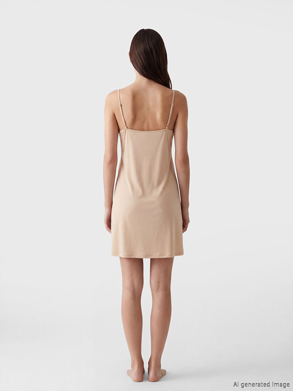 U-Neck Strappy Women's Slip-3