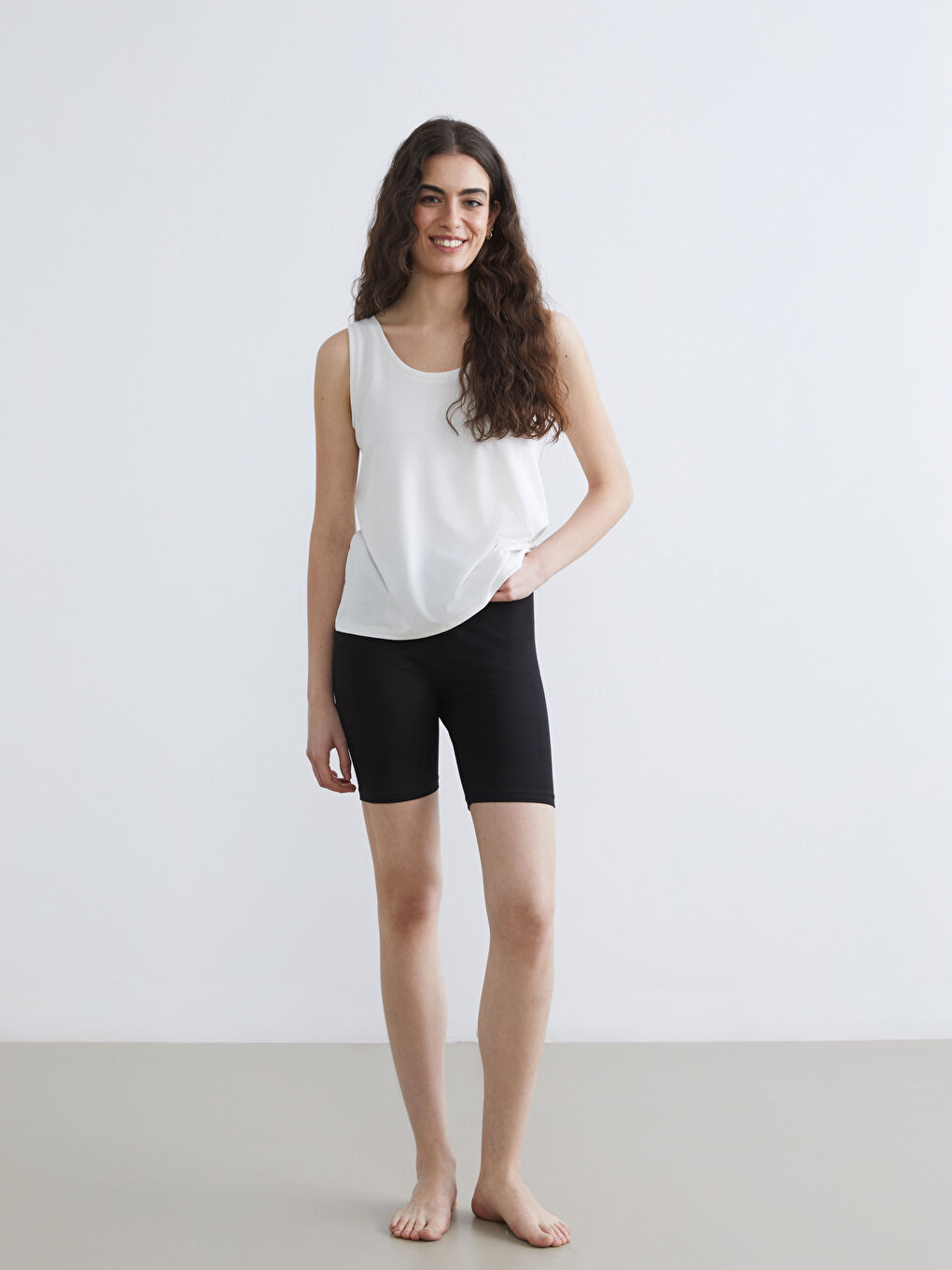 Siyah Düz Boxer Külot