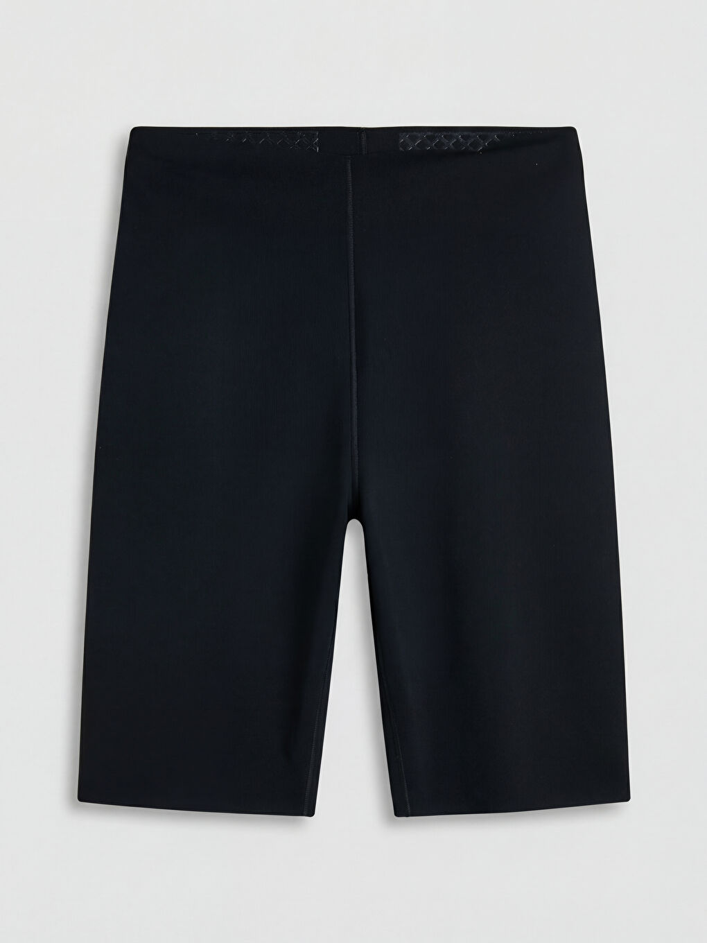 Siyah Yüksek Bel Düz Külot Korse