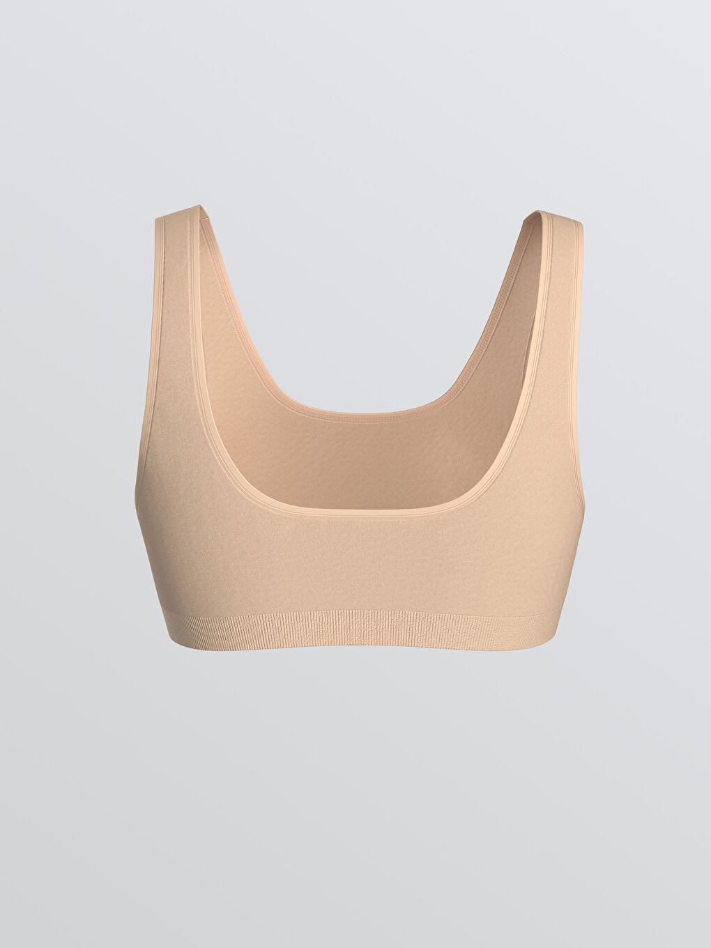 Sutien Sport Simplu Fără Fir Fără Căptușeală-1