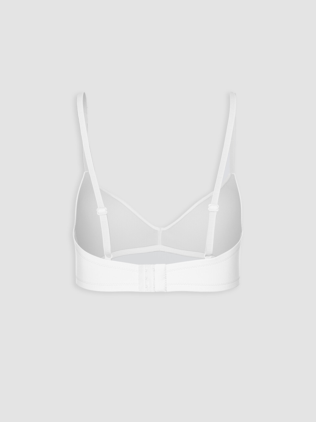 Pembe Balensiz Dolgusuz Üçgen Sütyen-1