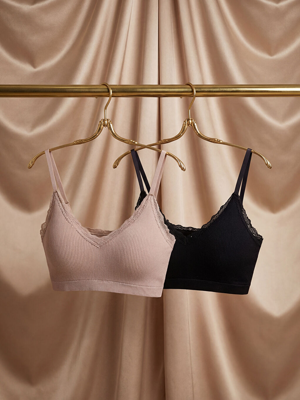 Bustier Sans Armature, Non Rembourré - Lot de Deux