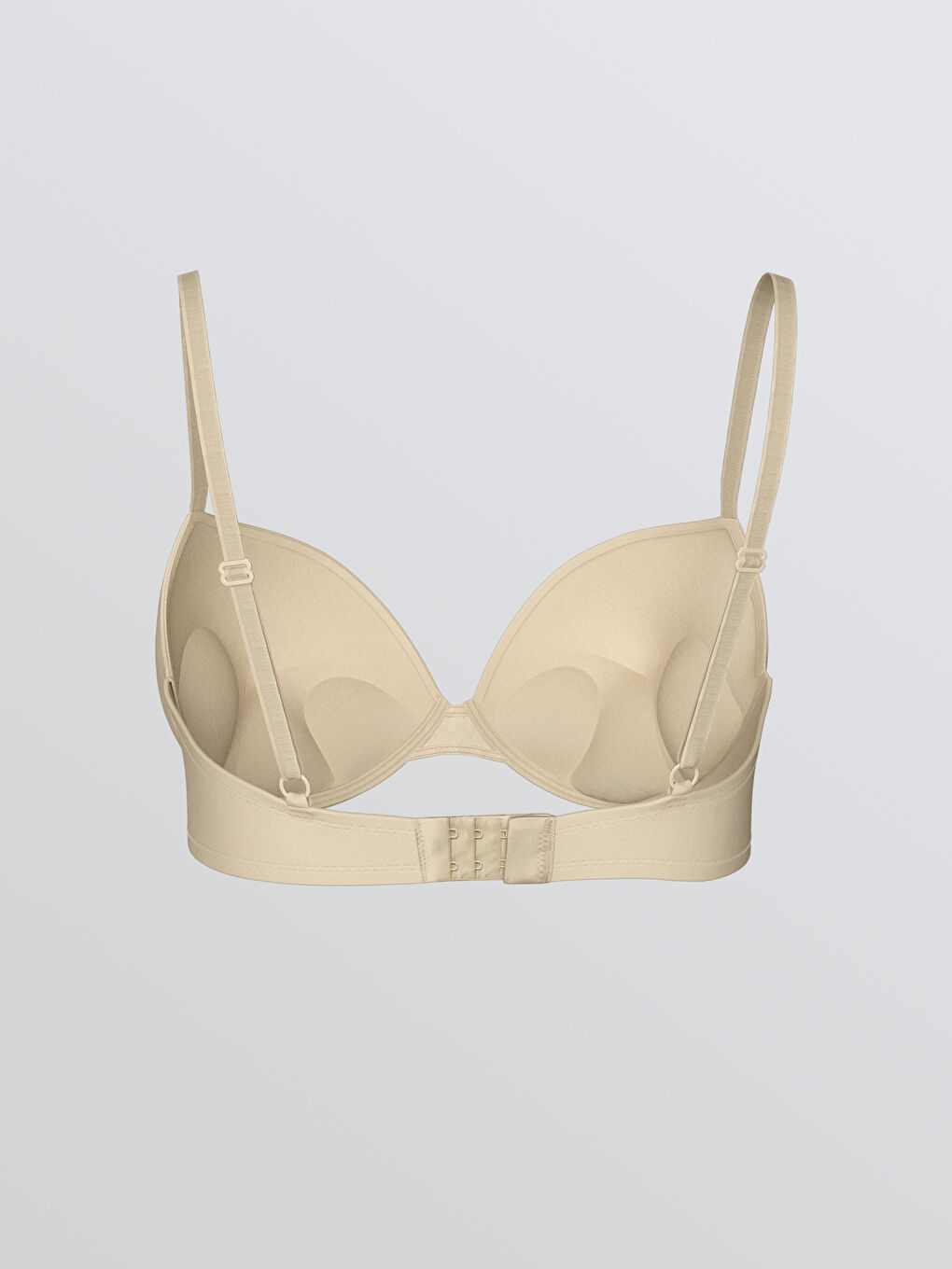 Pembe Balenli Dolgulu Tişört Sütyen	-1