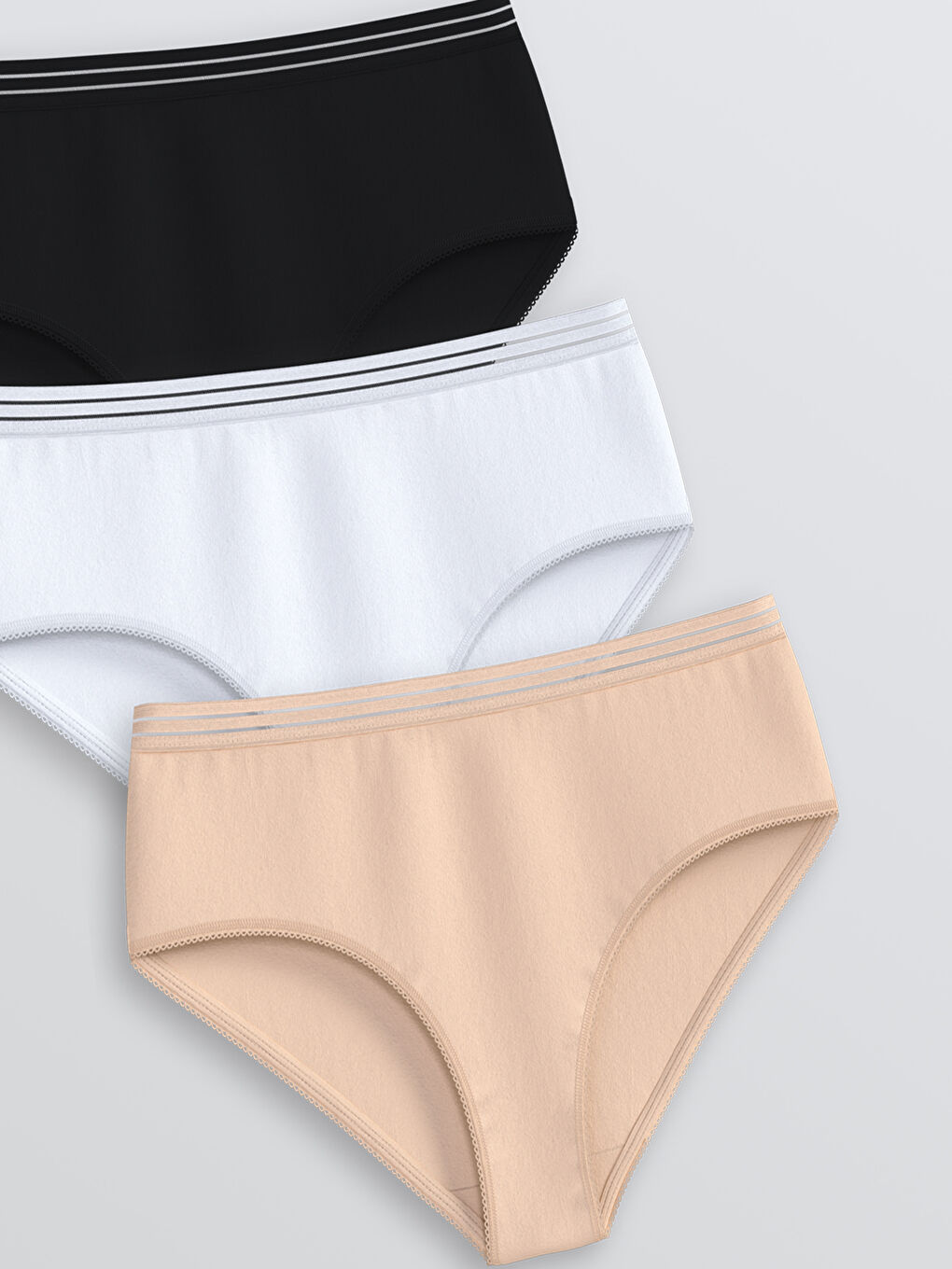 Žena CRNA Hipsterske gaćice-2