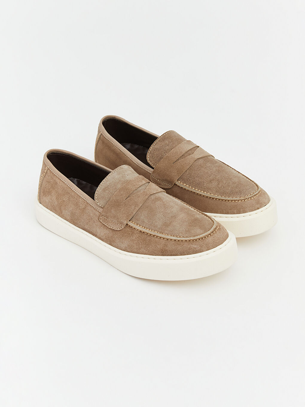 Man BROWN Suit Shoes