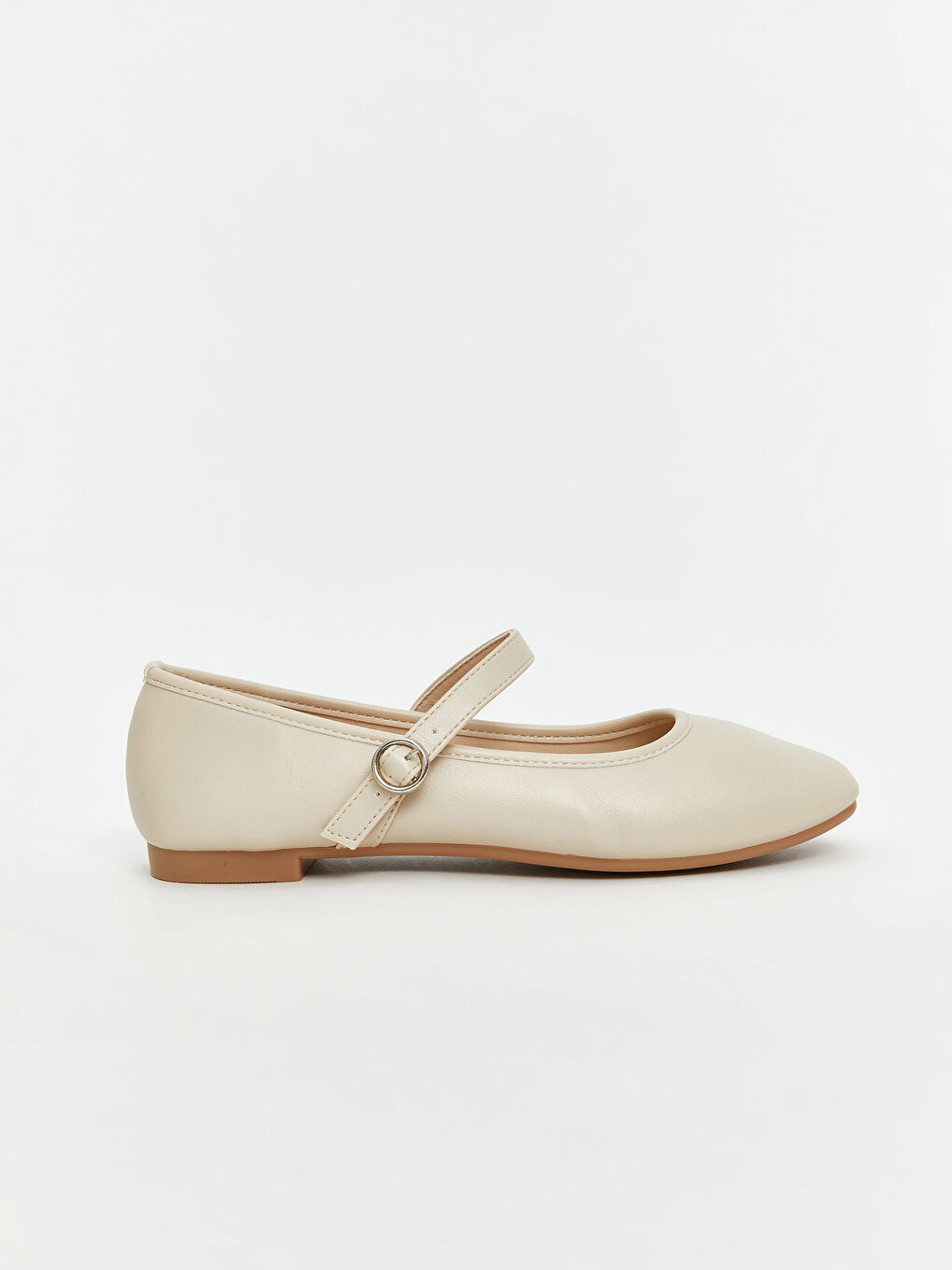 Faux Leather Women's Ballet Flats-1