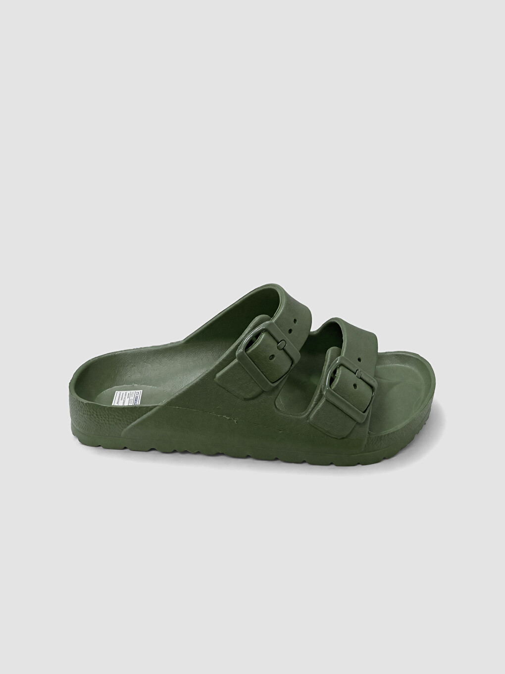 Man Khaki Sliders-1