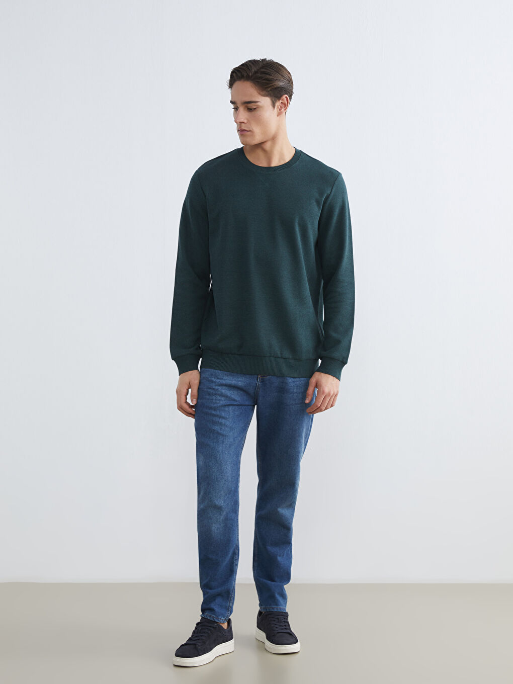 Men's Crew Neck Sweatshirt-1