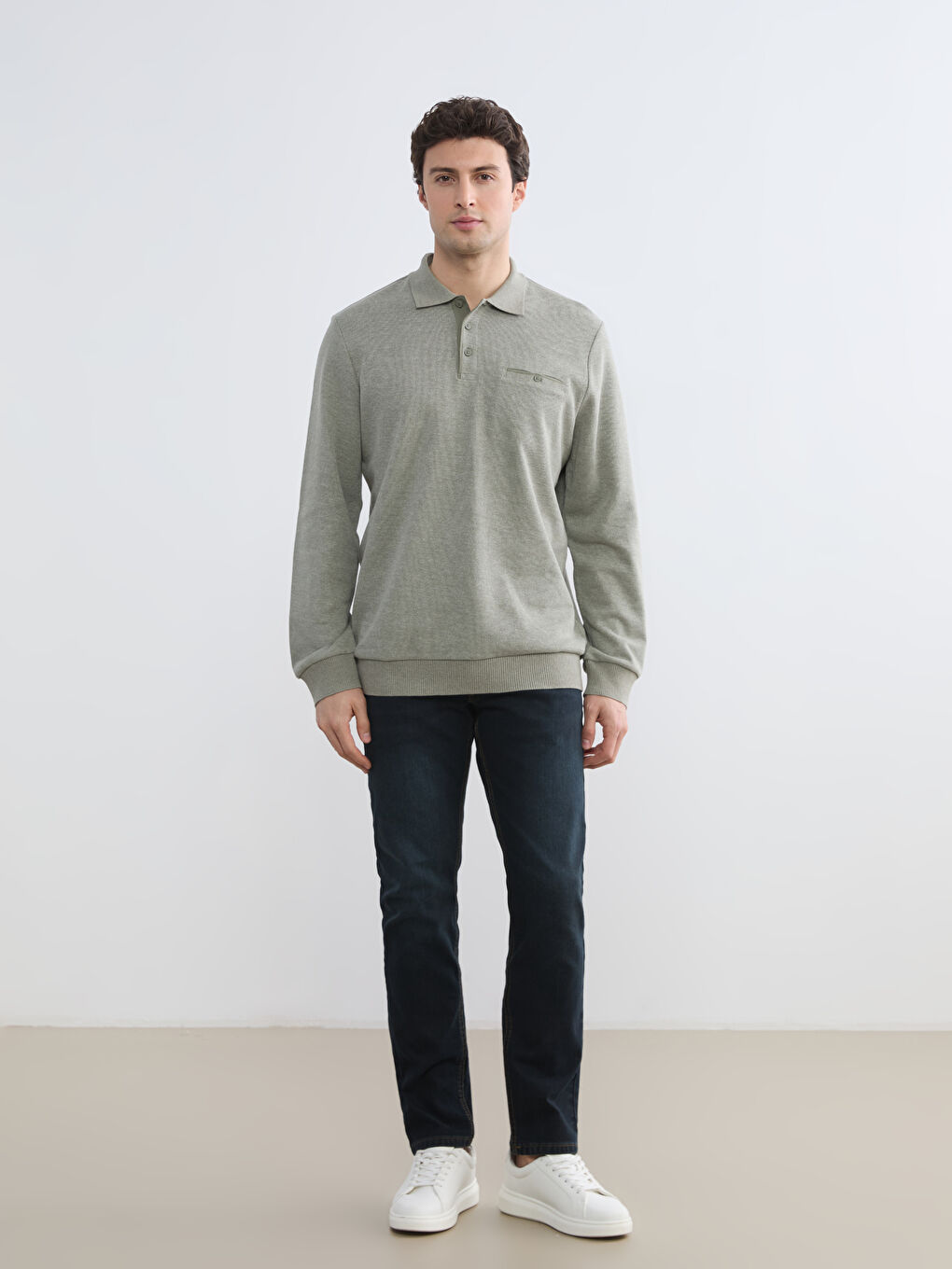 Mann GRÜN Sweatshirt-1