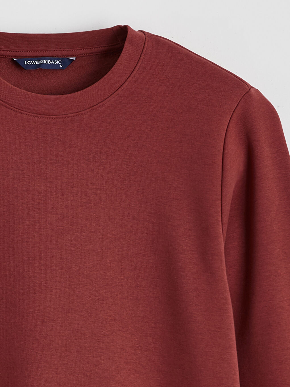 მრგვალი საყელო მამაკაცებისთვის სქელი თბილი ზედა-6