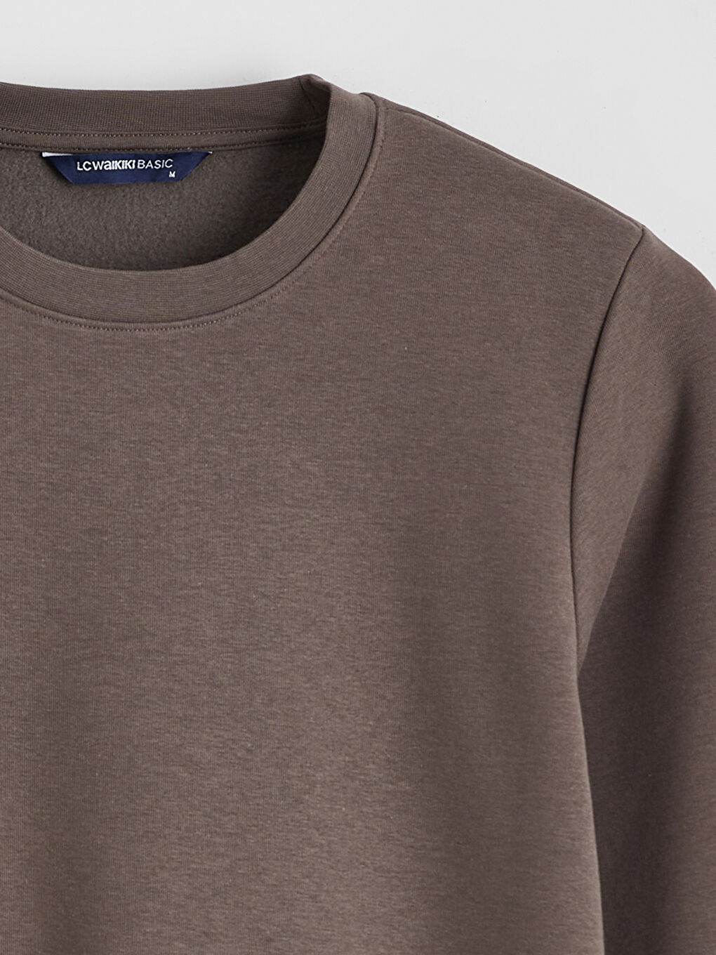 Crew Neck Men's Thick Sweatshirt-6