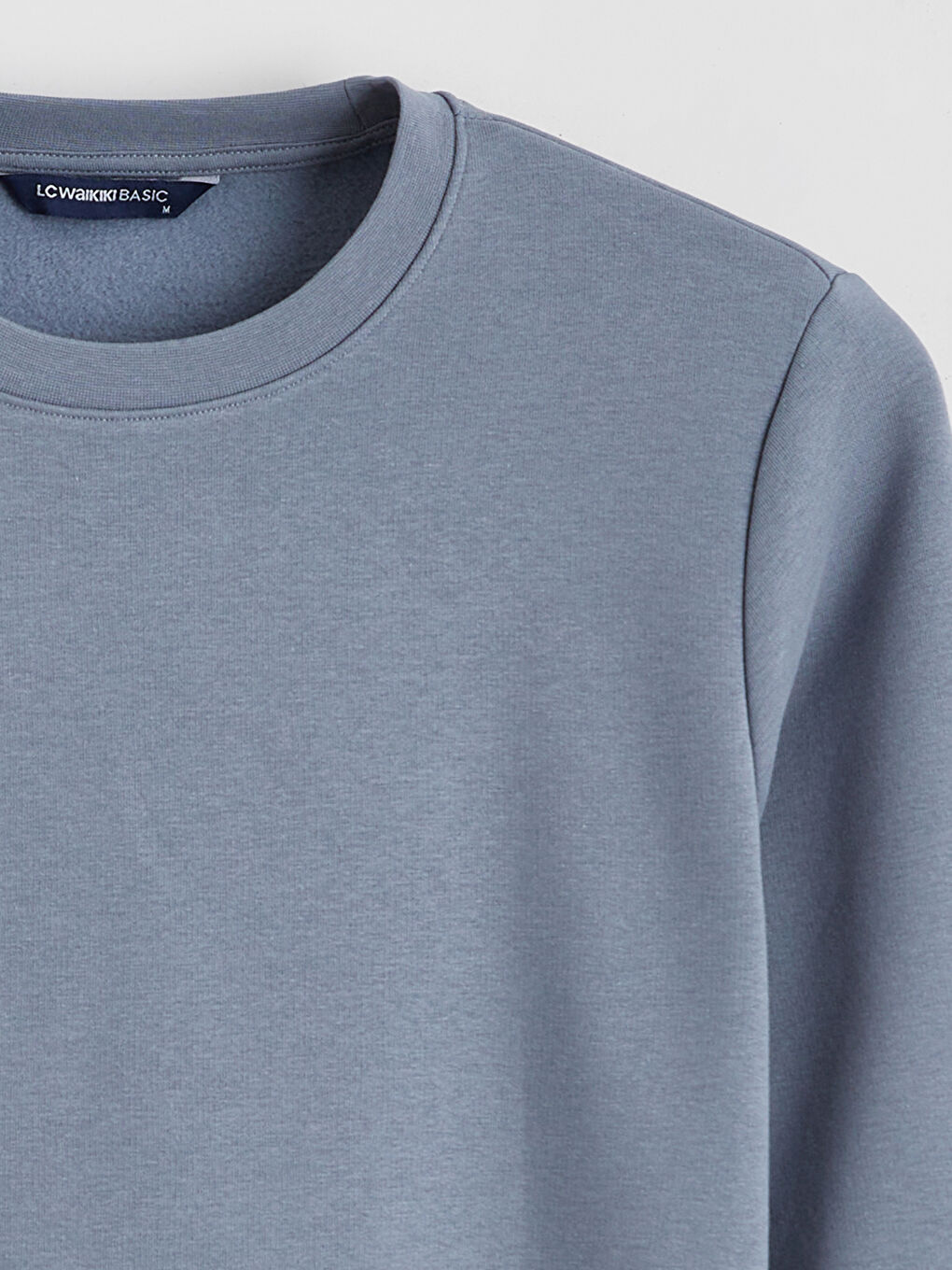 Crew Neck Men's Thick Sweatshirt-5