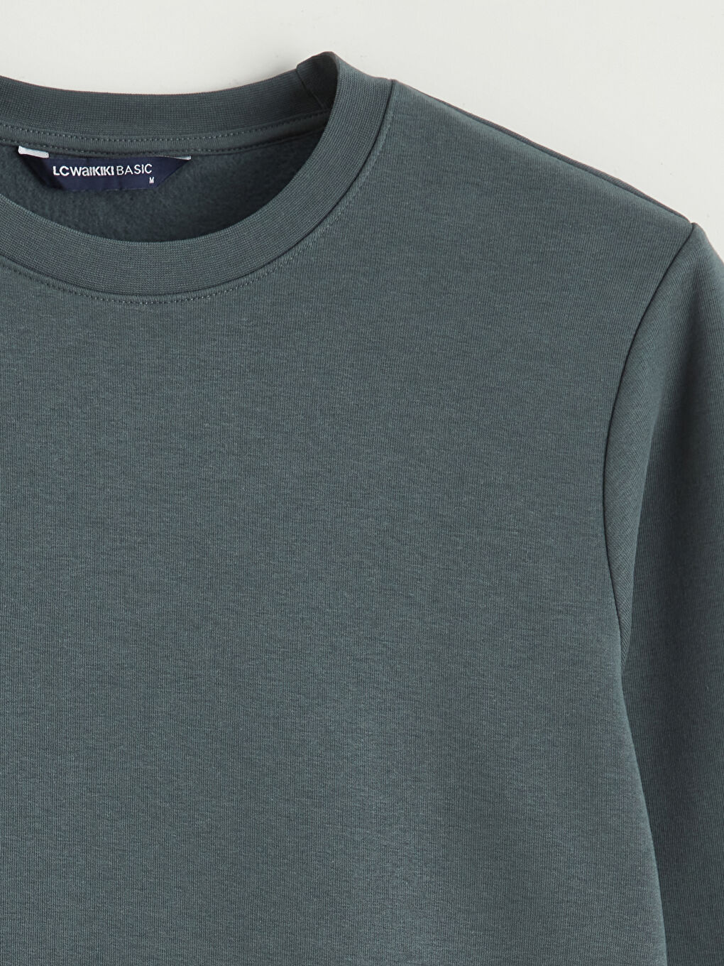 Crew Neck Men's Thick Sweatshirt-6