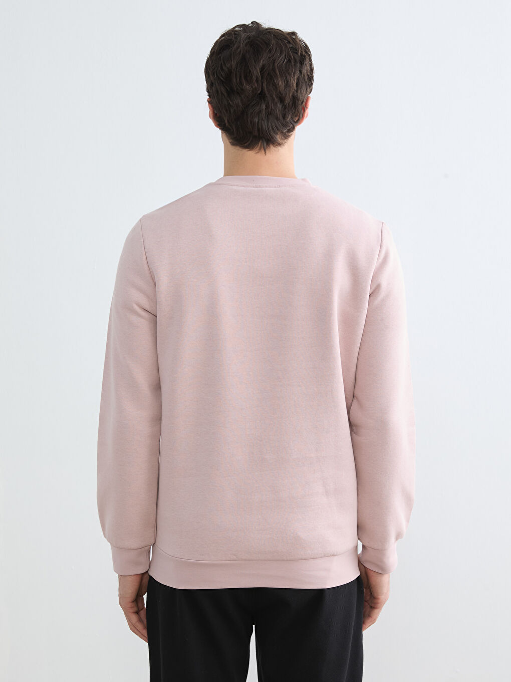 Мъж Розово Суитчър-3