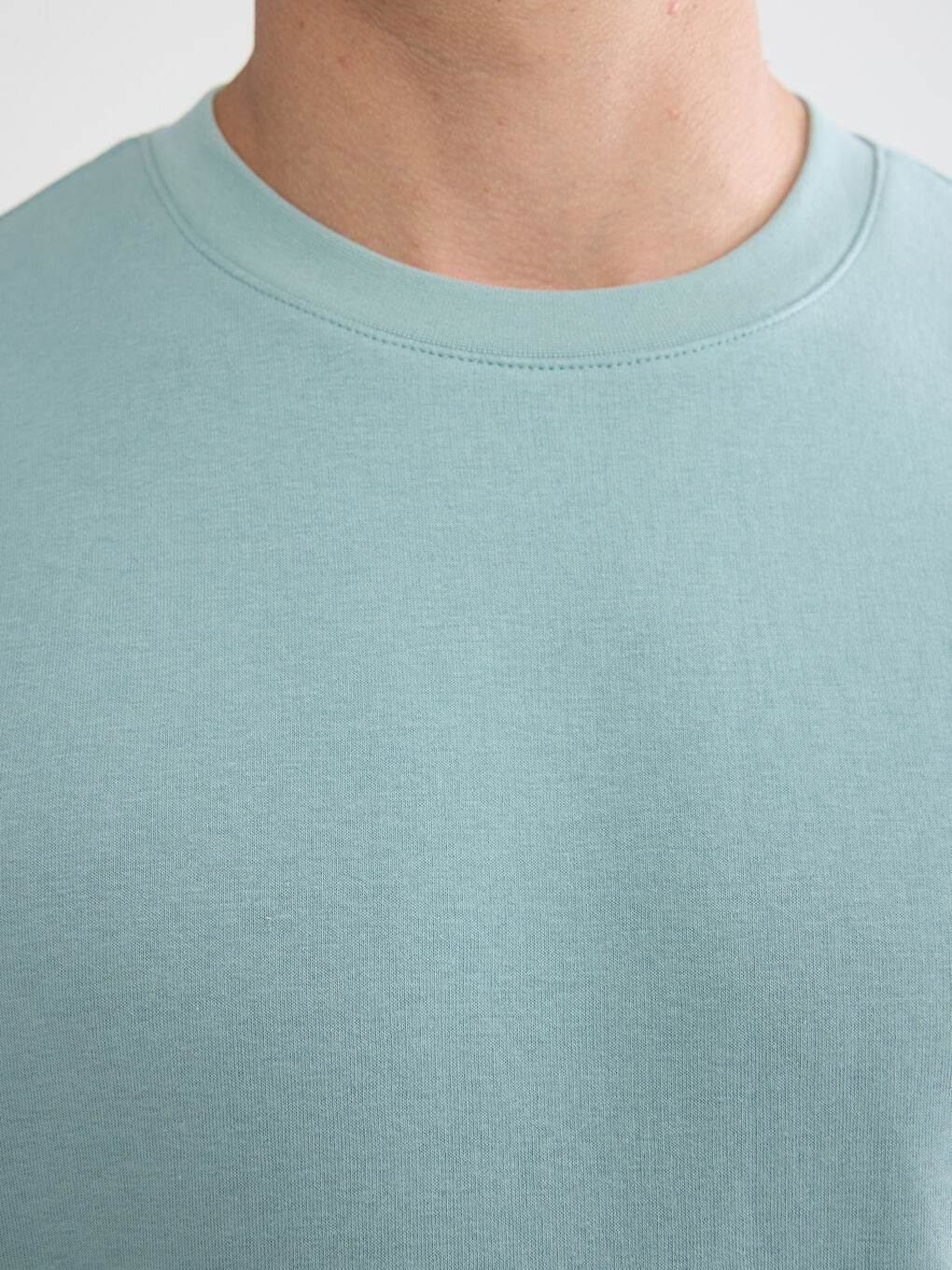 Men's Crew Neck Heavy Sweatshirt-4