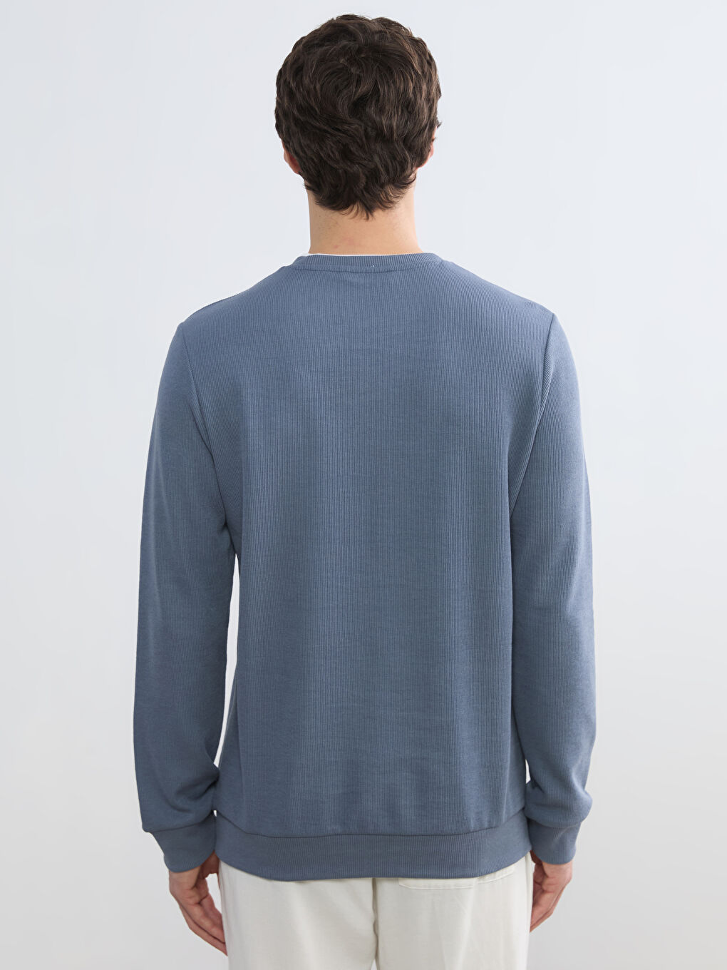 Crew Neck Men's Sweatshirt-3