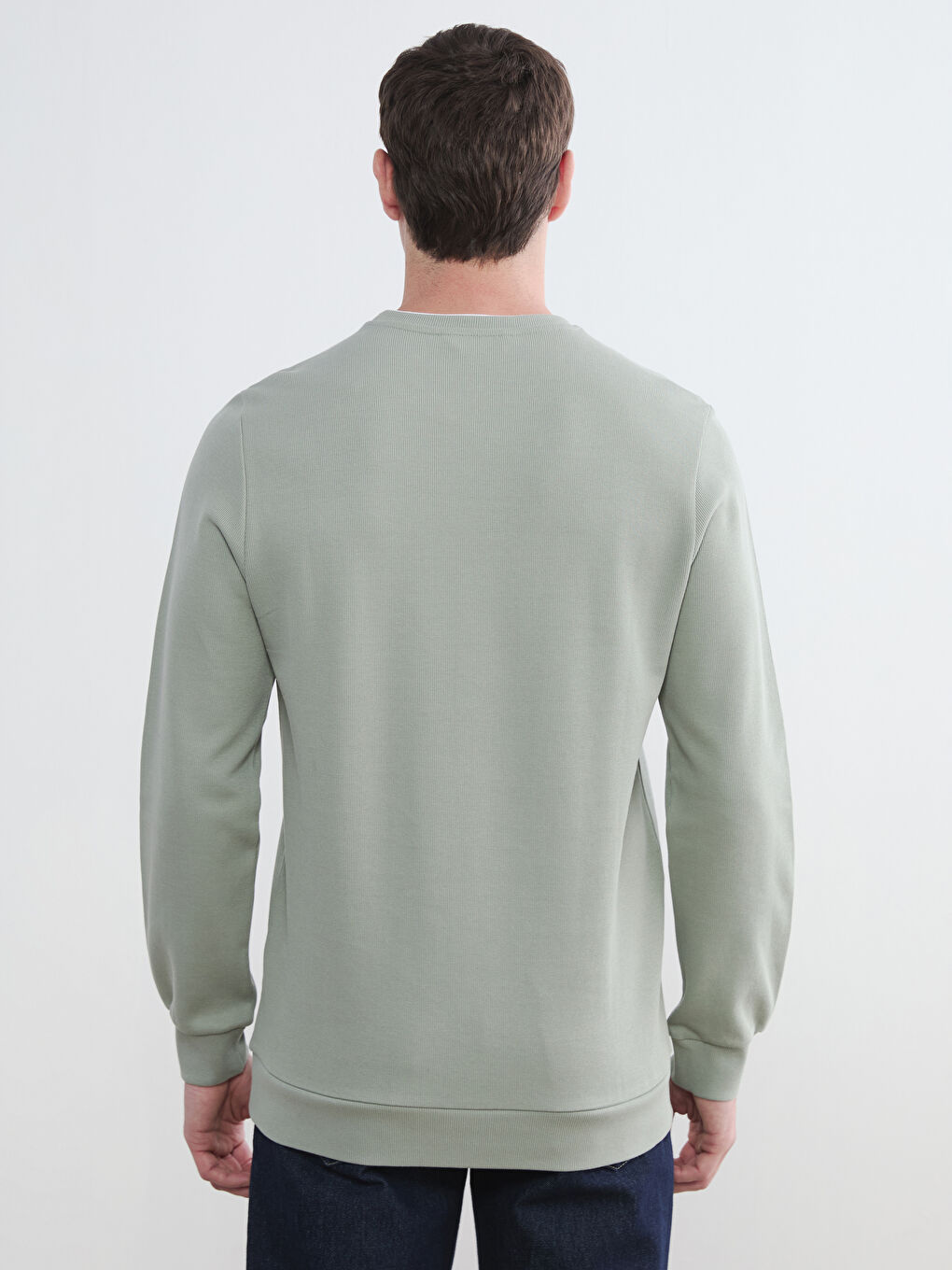 Crew Neck Men's Sweatshirt-3