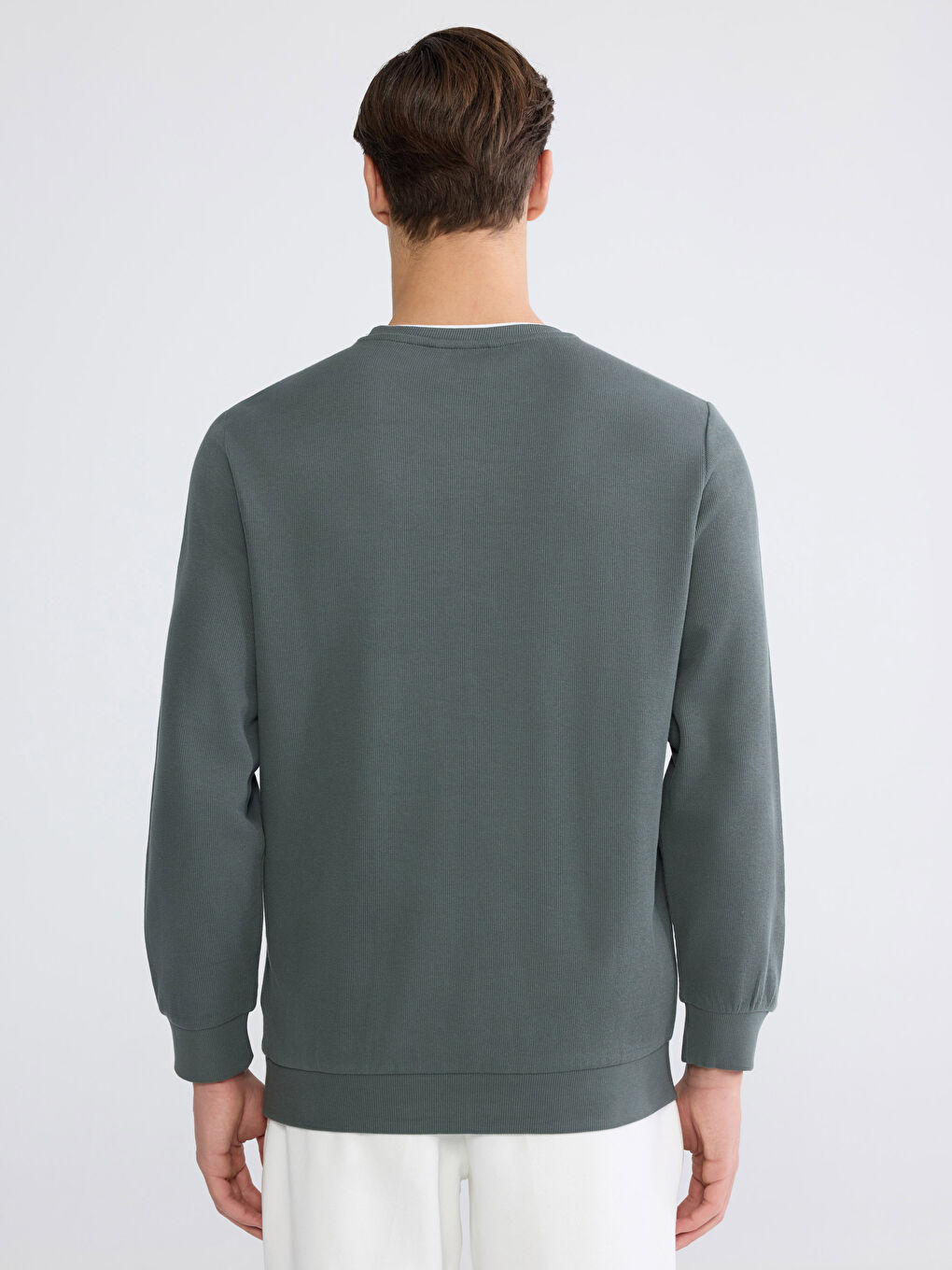 Мужской свитшот с круглым вырезом-6