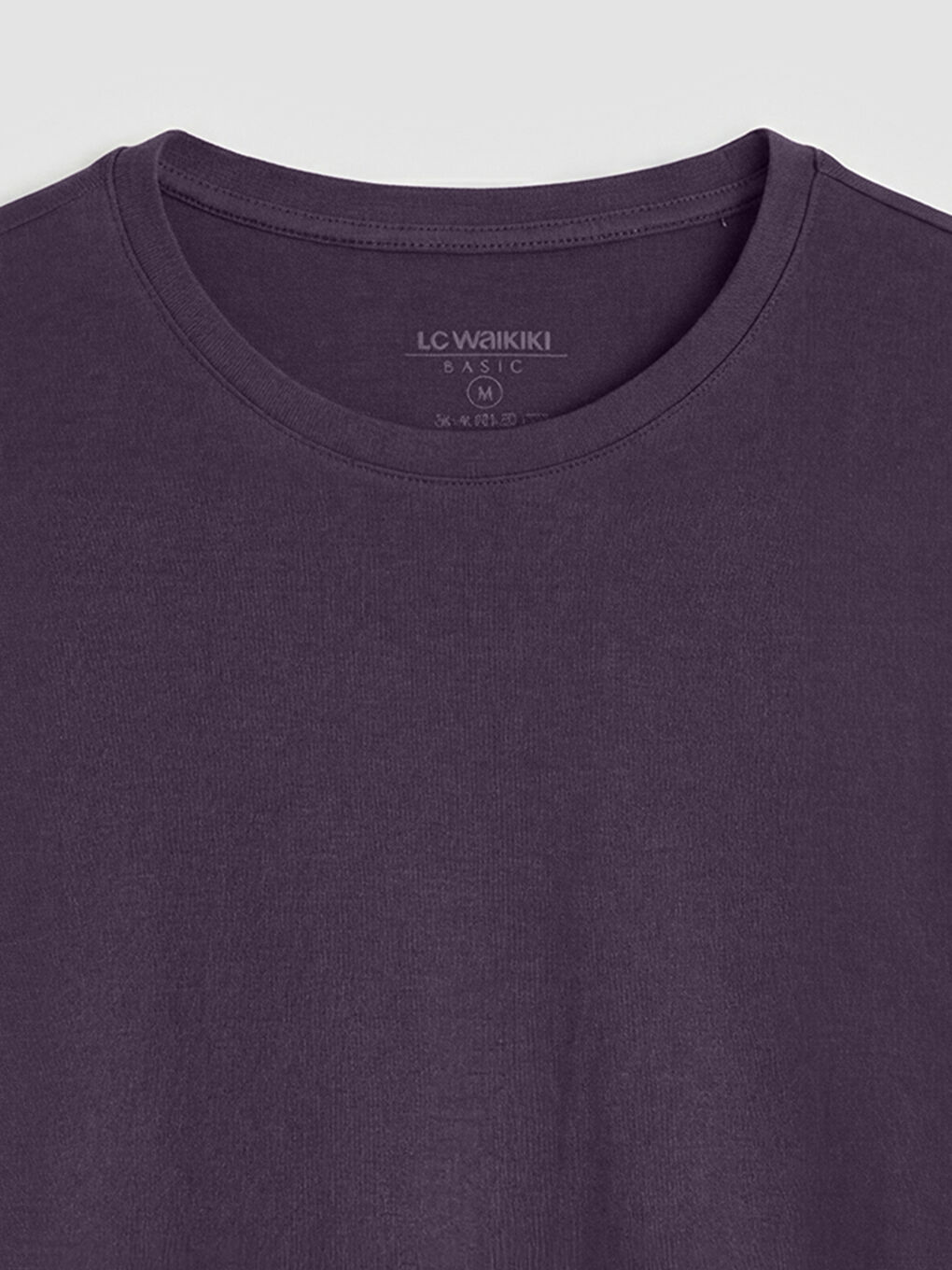 Tricou cu guler rotund pentru bărbați-6