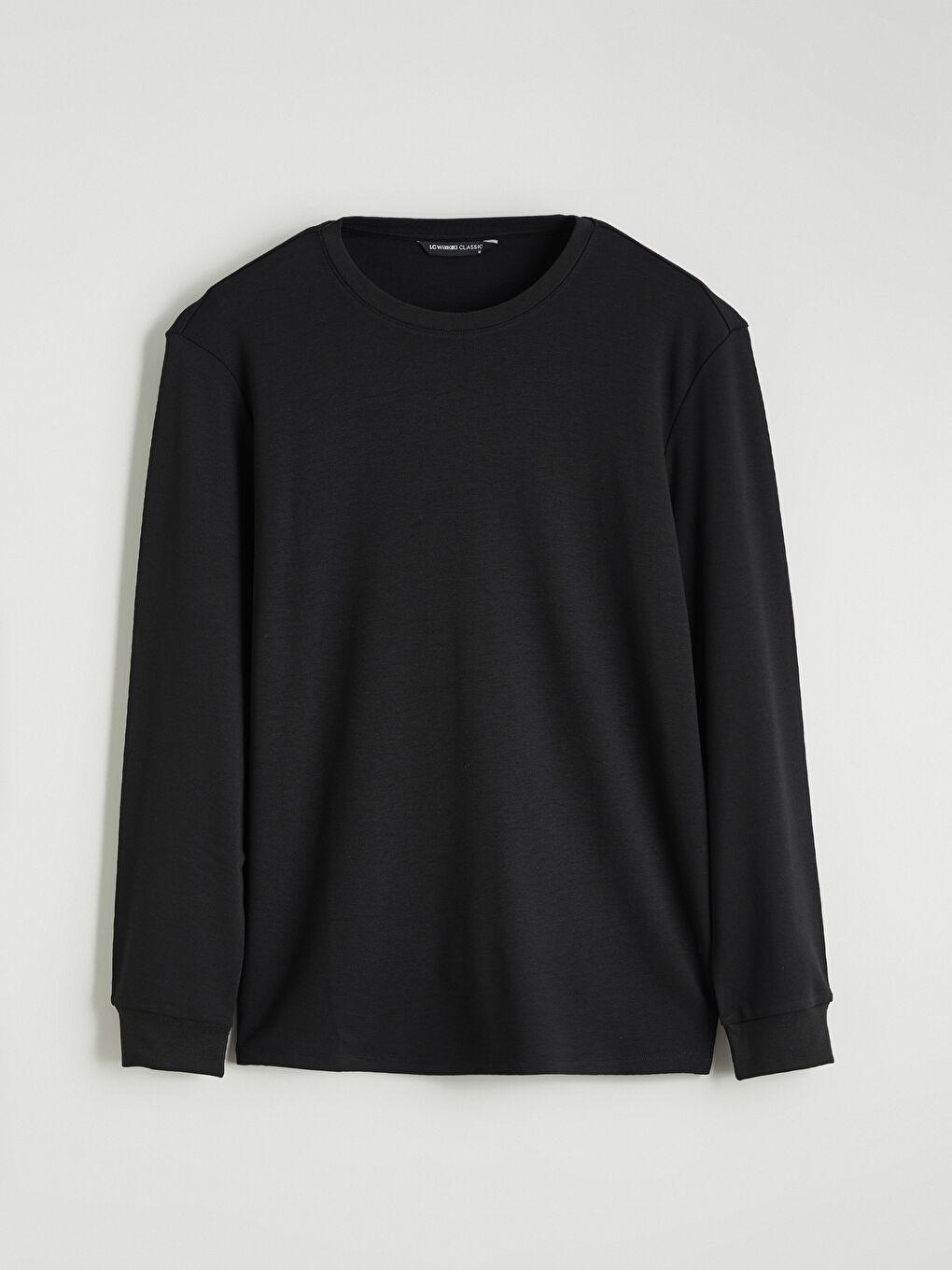 Crew Neck Long Sleeve Men's T-Shirt-4