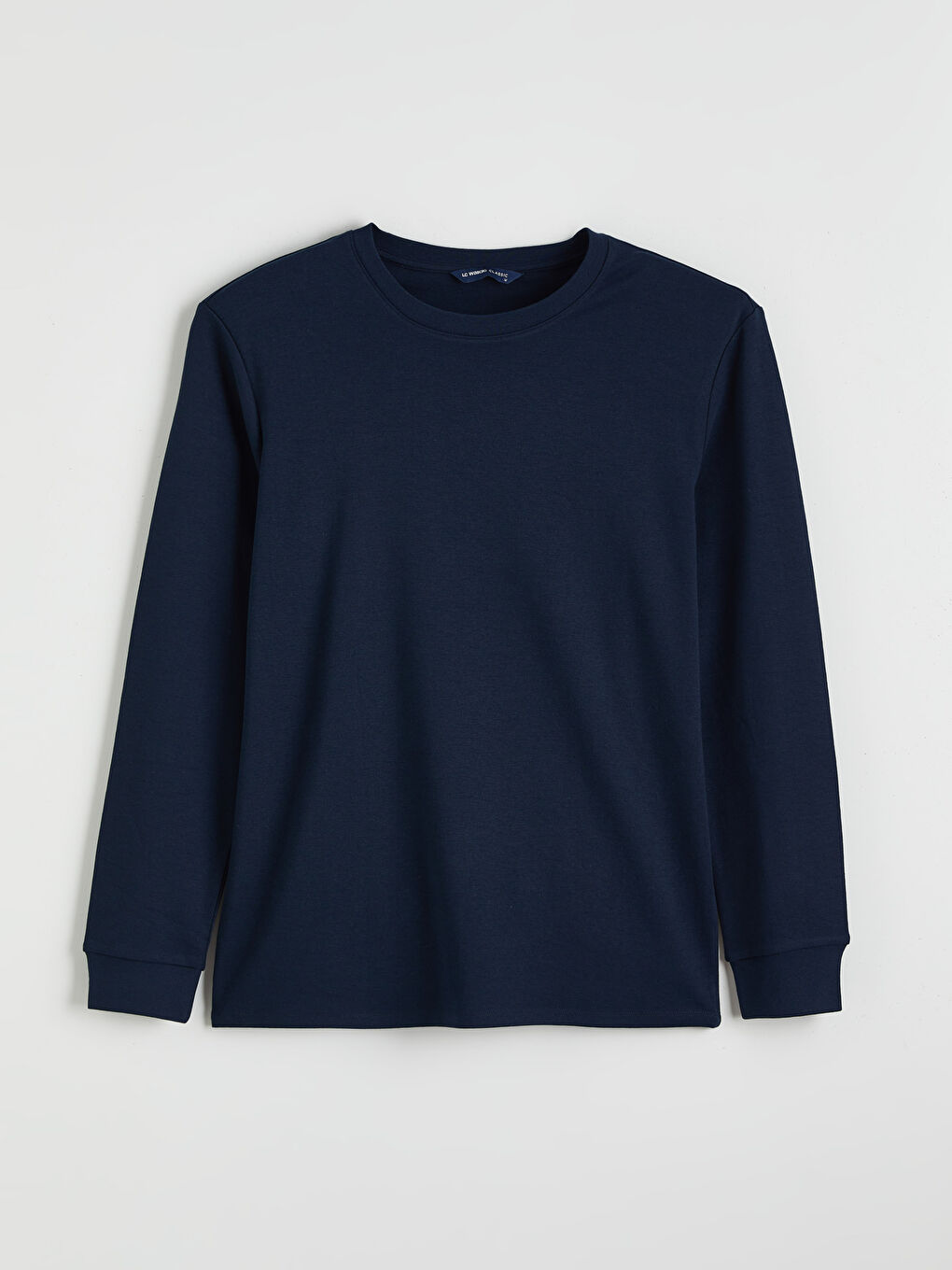 Crew Neck Long Sleeve Men's T-Shirt-4