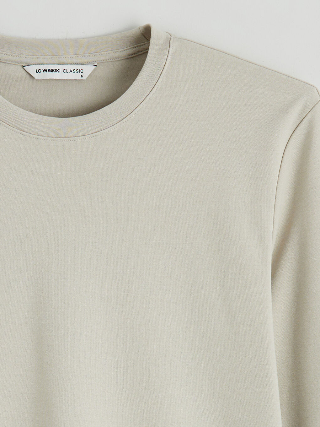 Crew Neck Long Sleeve Men's T-Shirt-5