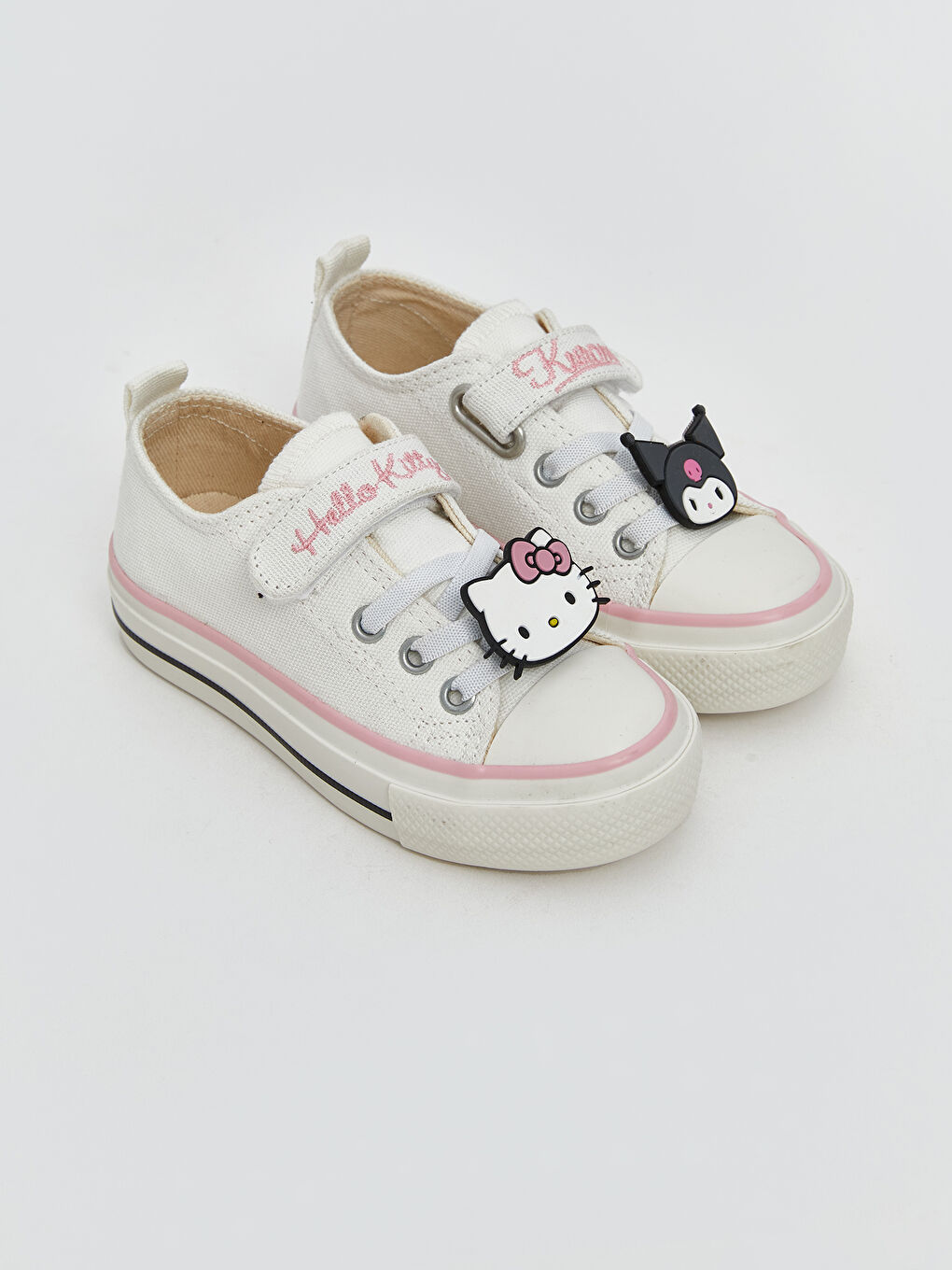 Beyaz Hello Kitty Baskılı Kız Çocuk Spor Ayakkabı