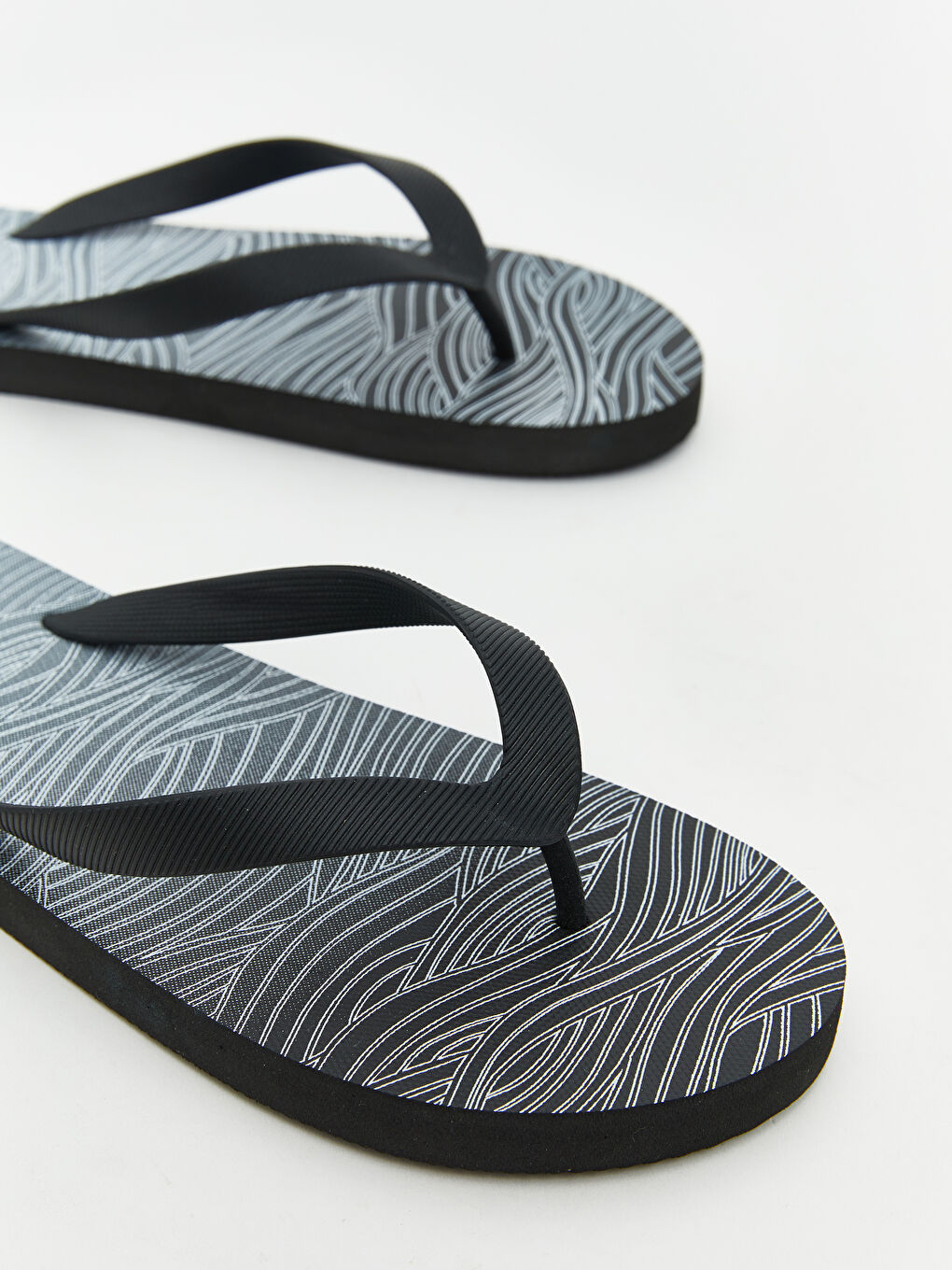 Узорчатые Мужские Шлепанцы-4