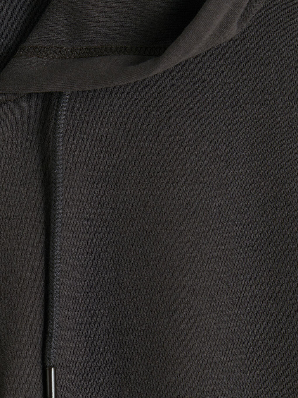 Kahverengi Kapüşonlu Erkek Fermuarlı Sweatshirt-2