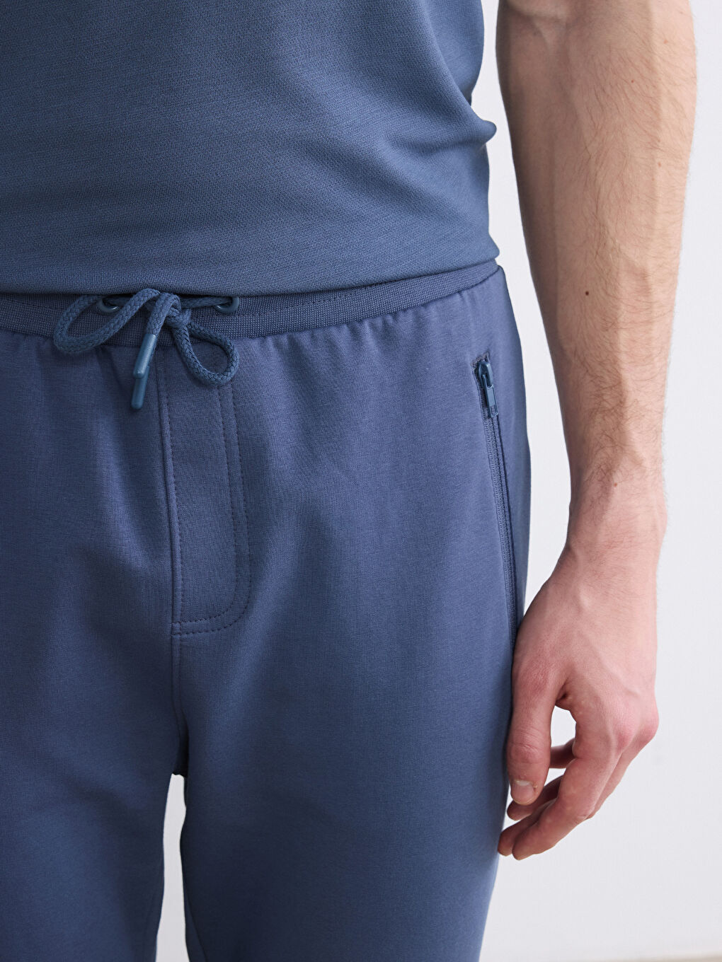 İndigo Standart Kalıp Erkek Eşofman Altı-2