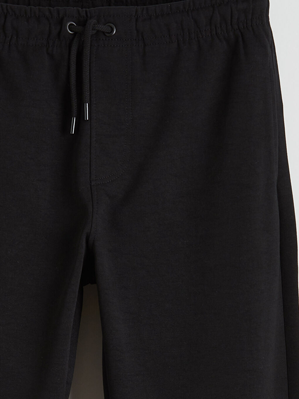 Siyah Standart Kalıp Erkek Jogger Eşofman Altı-5