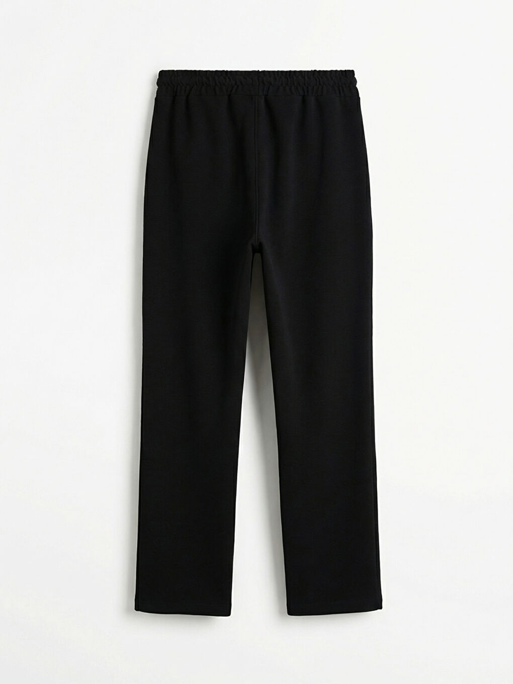 Siyah Standart Kalıp Erkek Eşofman Altı-1