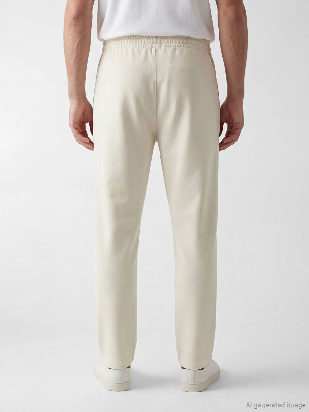 Bej Regular Fit Erkek Eşofman Altı-3