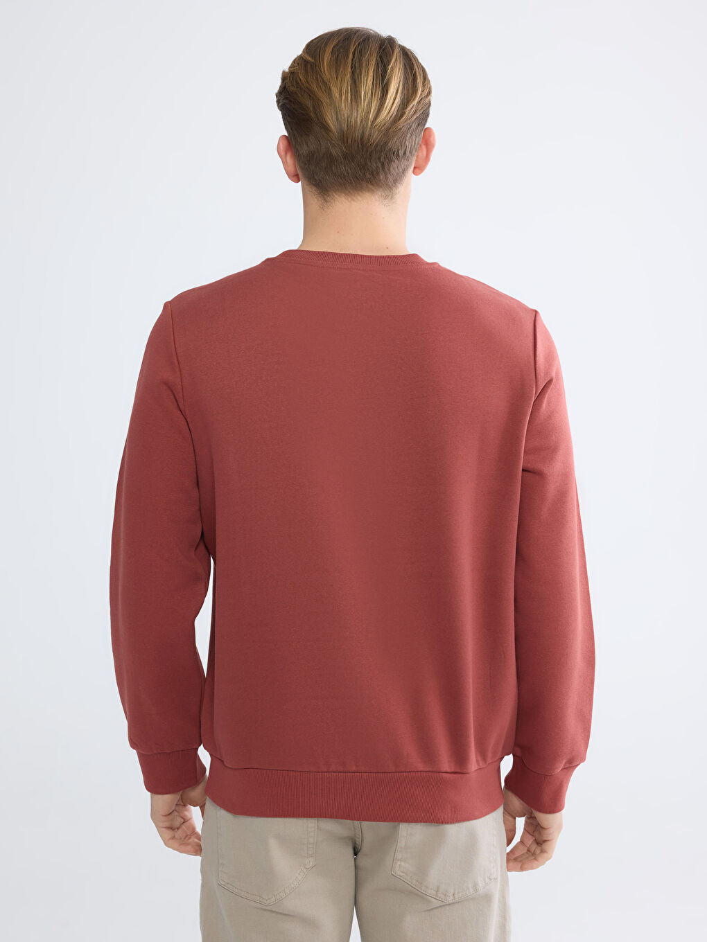 Ерлер қызыл Свитшот-3