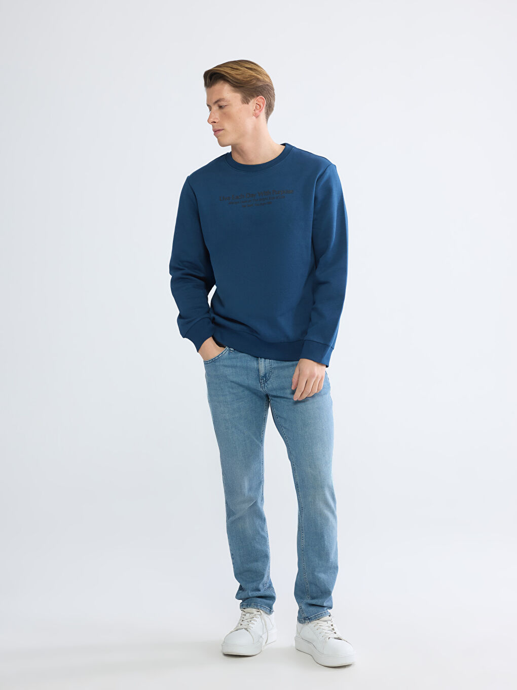 سويتشيرت رجالي بطبعة NYC من قماش سميك ومبطن بثلاث طبقات.-1