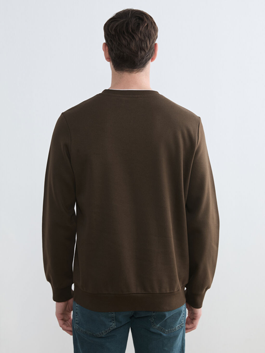 Ерлер қоңыр Свитшот-3