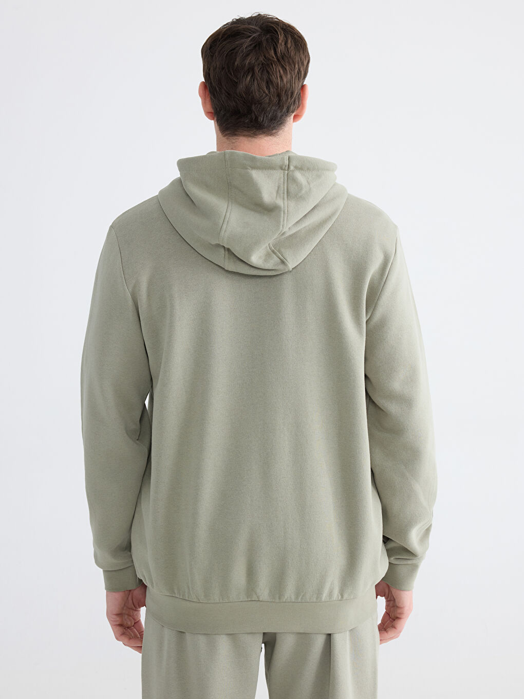 Men's Hooded Zip-Up Sweatshirt-3