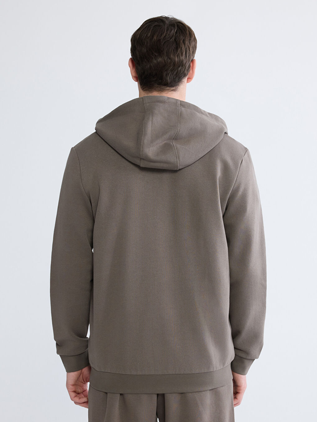 Men's Hooded Zip-Up Sweatshirt-3