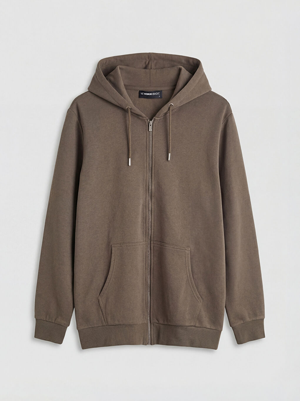 Men's Hooded Zip-Up Sweatshirt-4