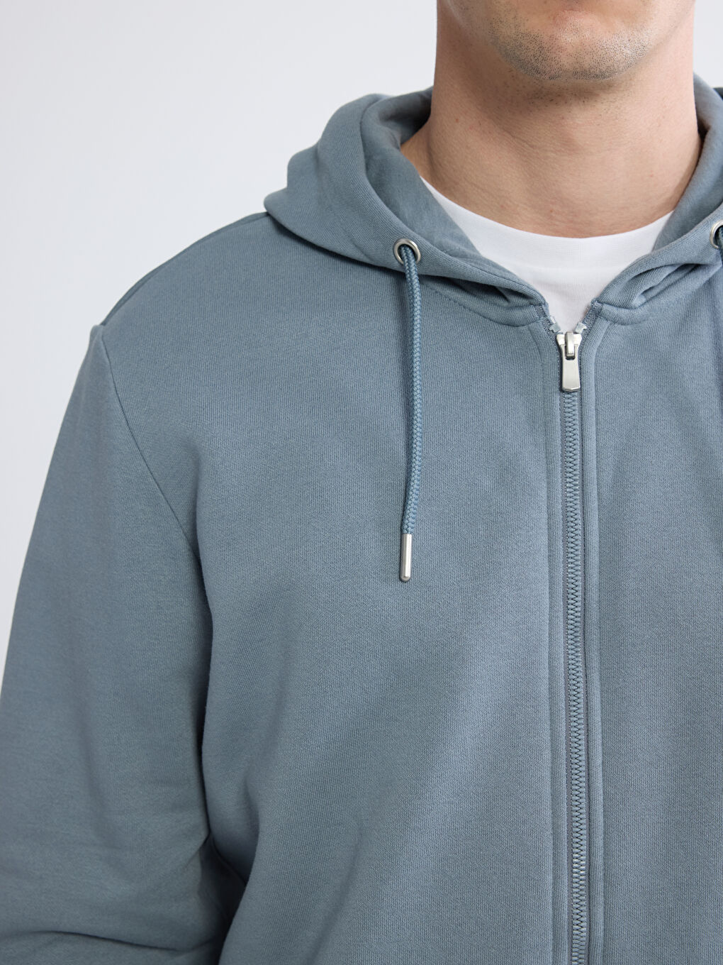 Muški dukserica sa kapuljačom na rajsferšlus-2