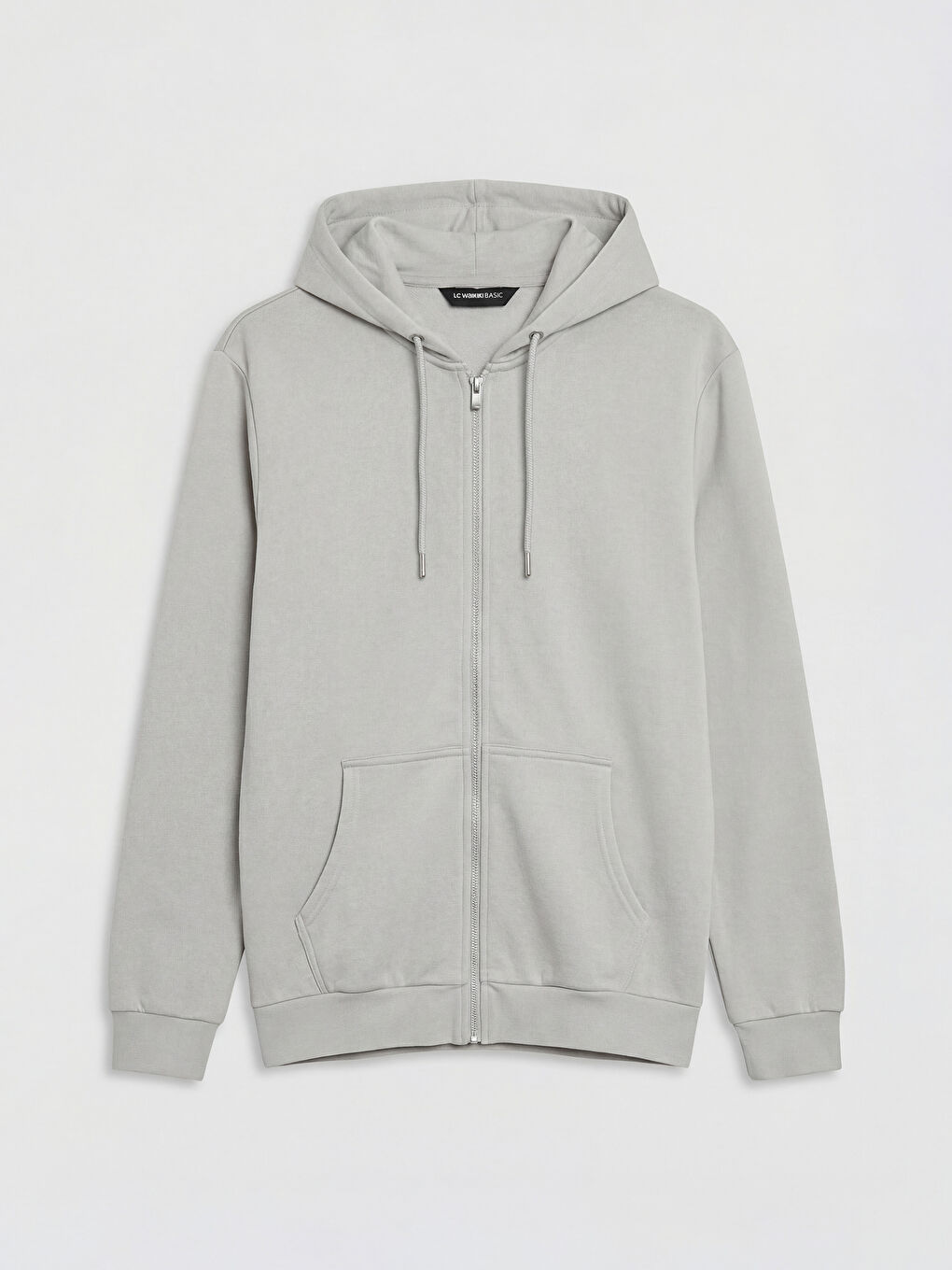 Мужчины Серый Толстовка на молнии