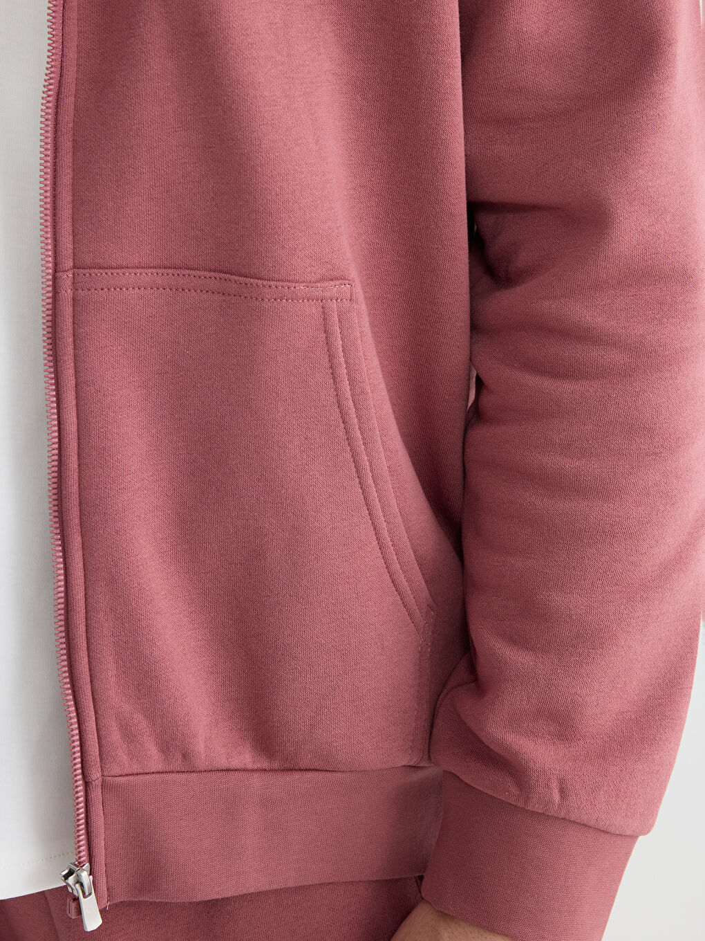 Мужская толстовка на молнии с капюшоном-2