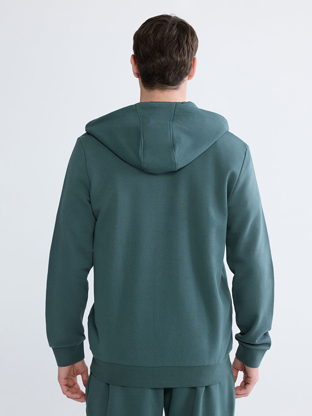 Muški dukserica sa kapuljačom i rajsferšlusom-3